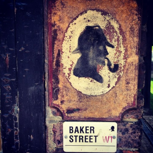 Sherlock Holmes silhouette at Groombridge Place