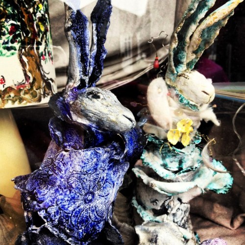 clay-handmade-rabbits