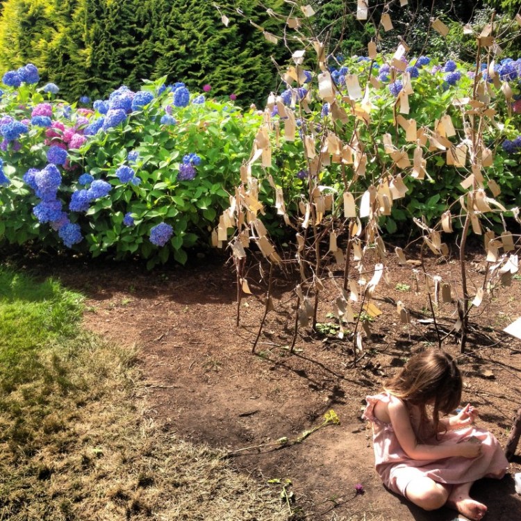 The Wind in the Willows Explorer Trail at Nymans tree-hung-with-tags