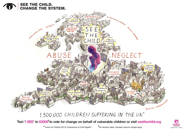 SEE THE CHILD MAZE poster